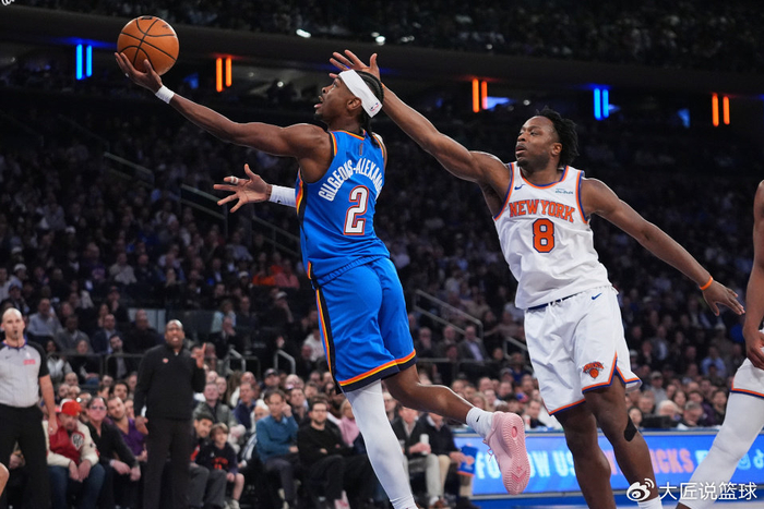篮球-8战7胜，悄悄夺回联盟第一！3大优势无惧伤病+隔空送给哈登神助攻|雷霆|亚历山大|詹姆斯·哈登|尼克斯|俄克拉荷马雷霆队_新浪体育_新浪新闻